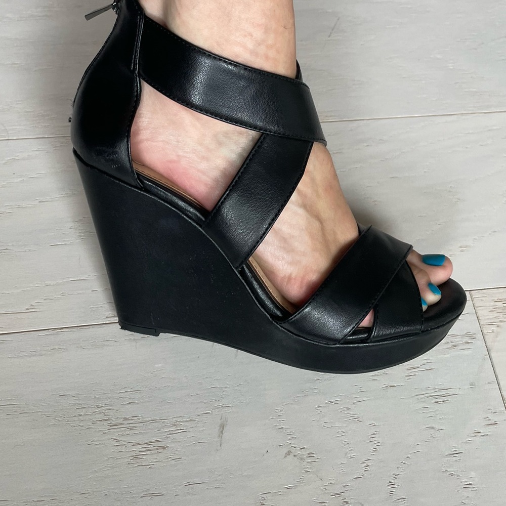 jessica simpson black heels size 6